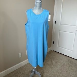 NWT a.new.day XXL Woman’s Muscle Tank Dress Light Blue